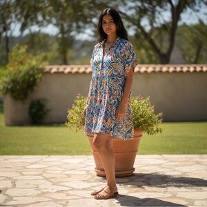 Umgee Vibrant Multicolor Swim Cover-Up